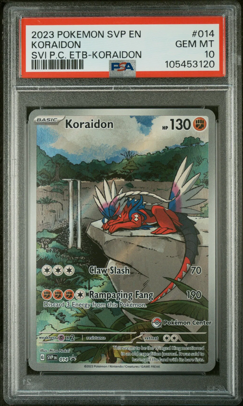 Koraidon card artwork