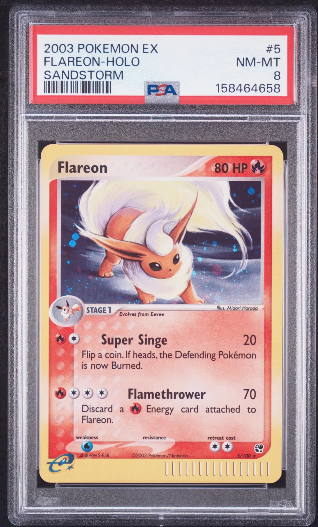 Flareon-Holo card artwork