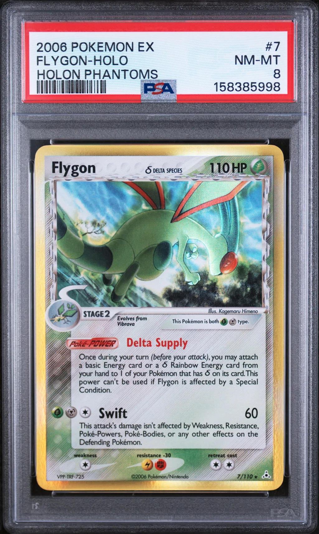 Flygon-Holo card artwork
