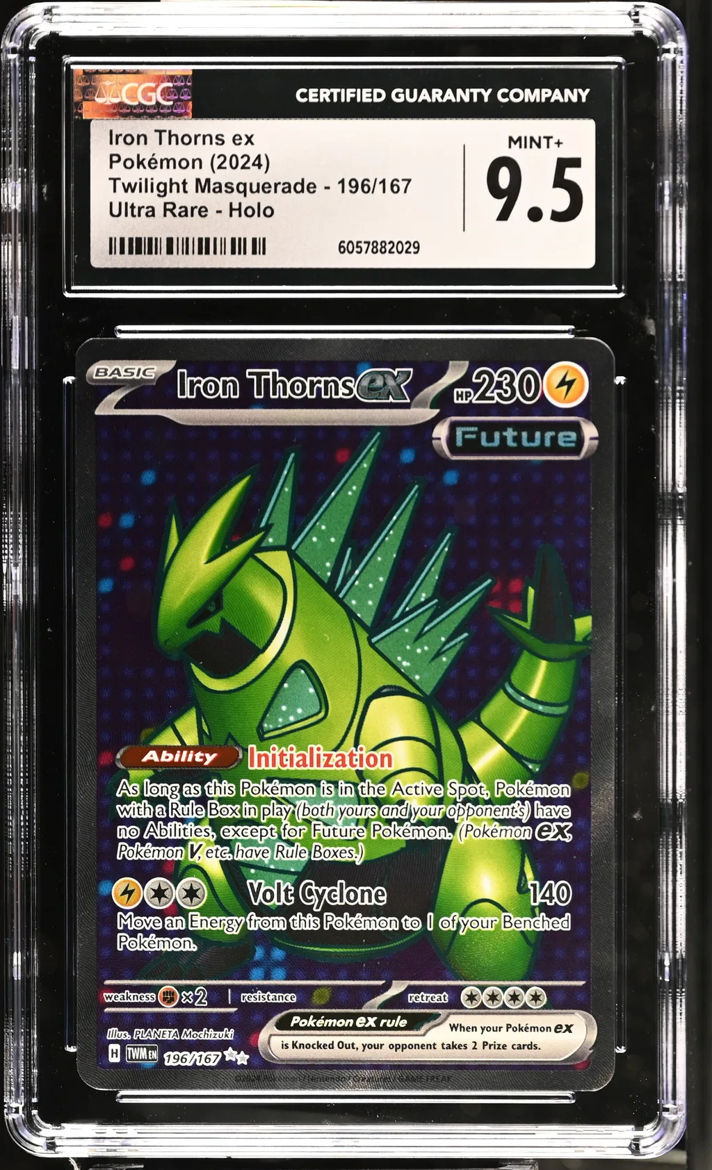 Iron Thorns EX card artwork