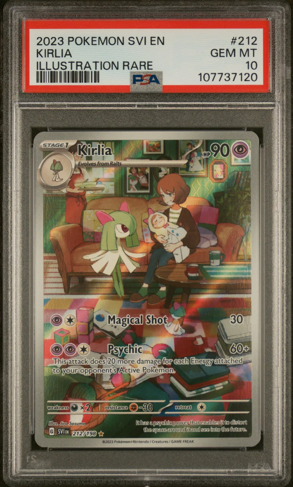 Kirlia card artwork