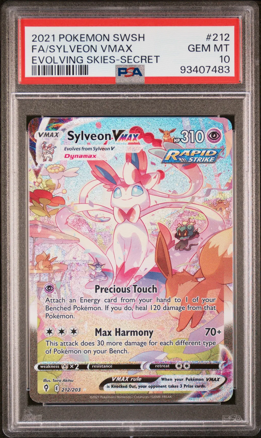 Full Art/Sylveon Vmax card artwork