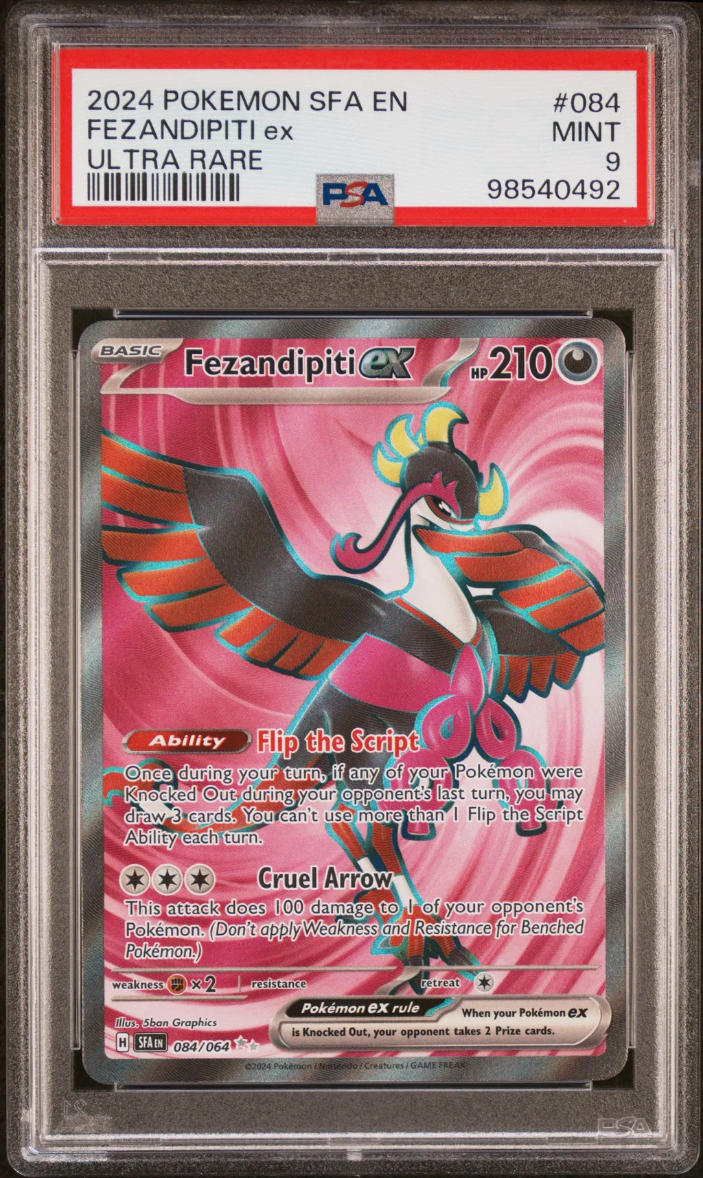 Fezandipiti EX card artwork