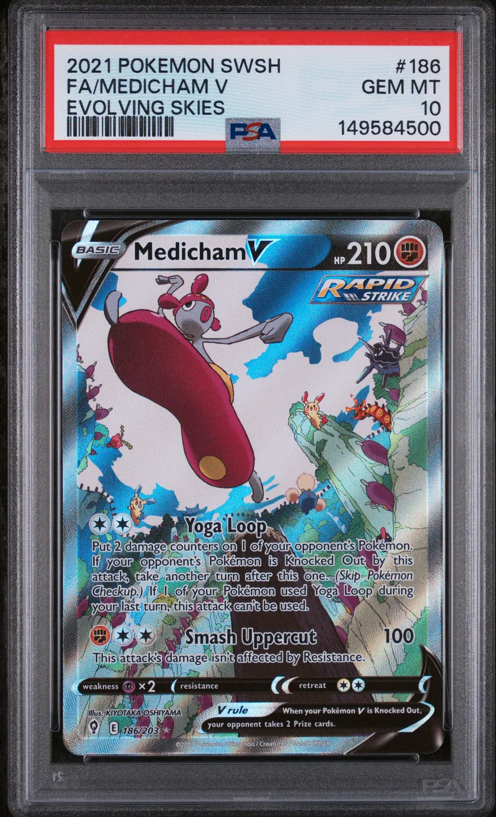 Full Art/Medicham V card artwork