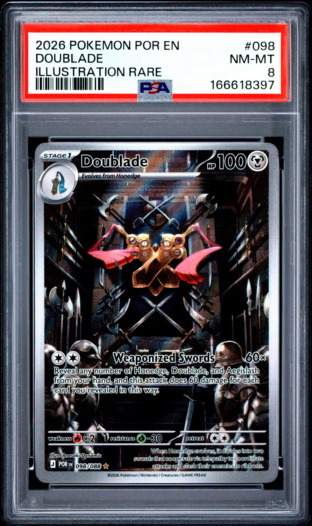 Doublade card artwork