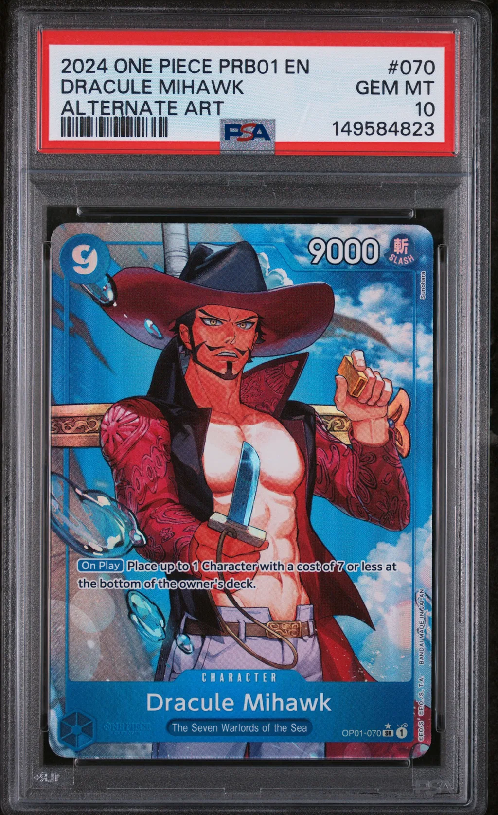 Dracule Mihawk card artwork