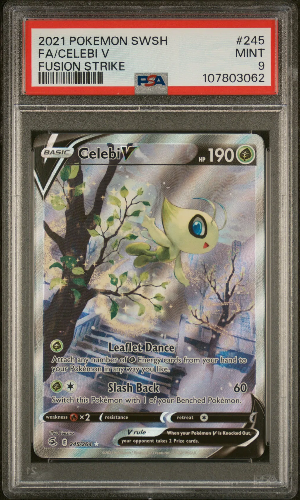 Full Art/Celebi V card artwork