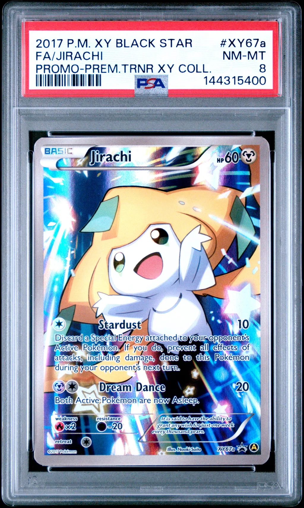Full Art/Jirachi card artwork