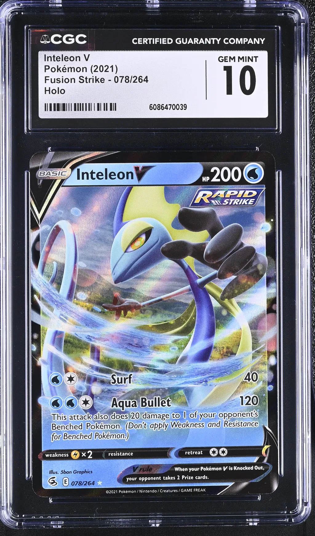 Inteleon V card artwork