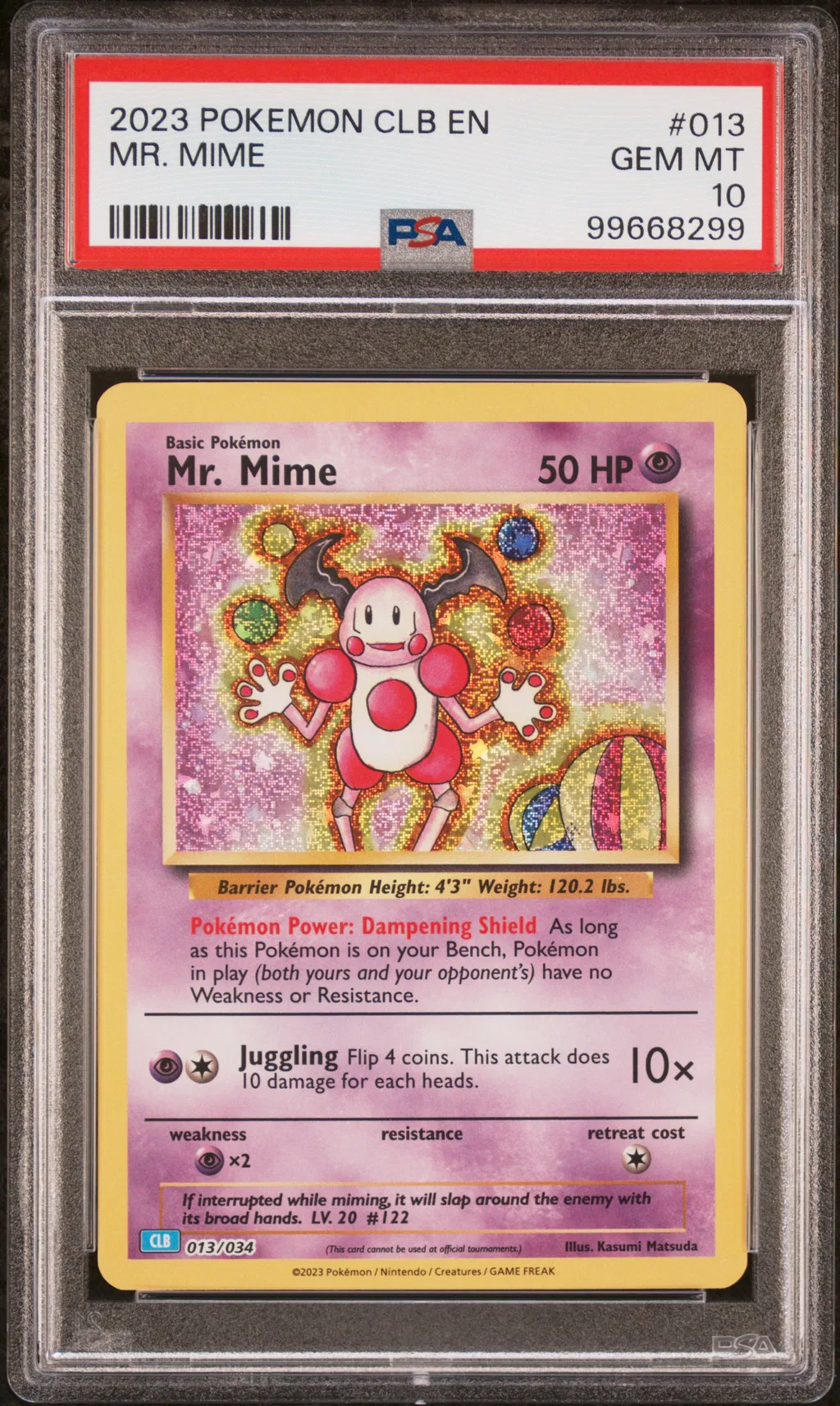 Mr. Mime card artwork