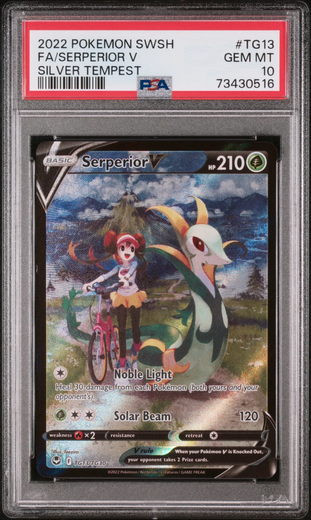 Full Art/Serperior V card artwork