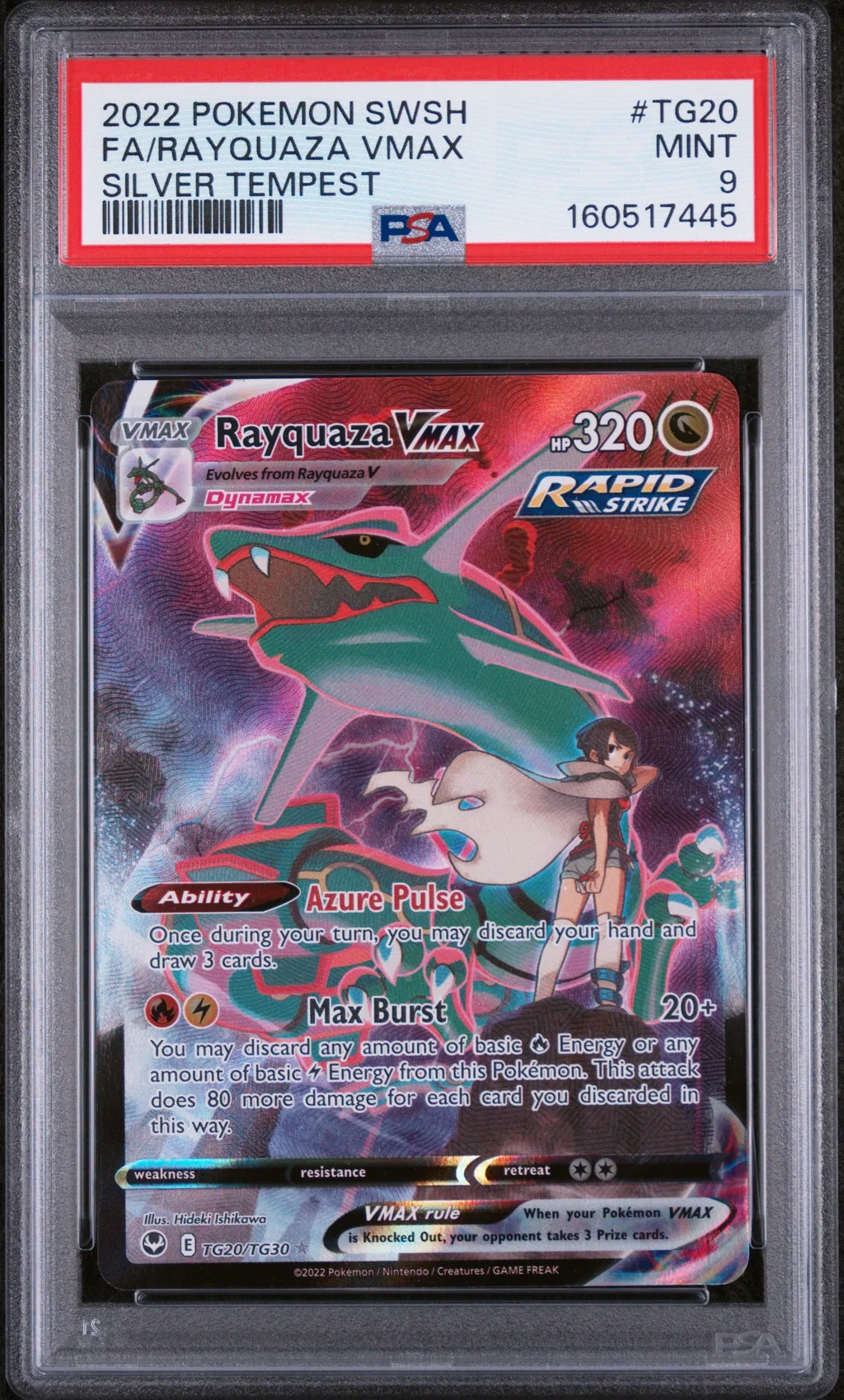 Full Art/Rayquaza Vmax card artwork