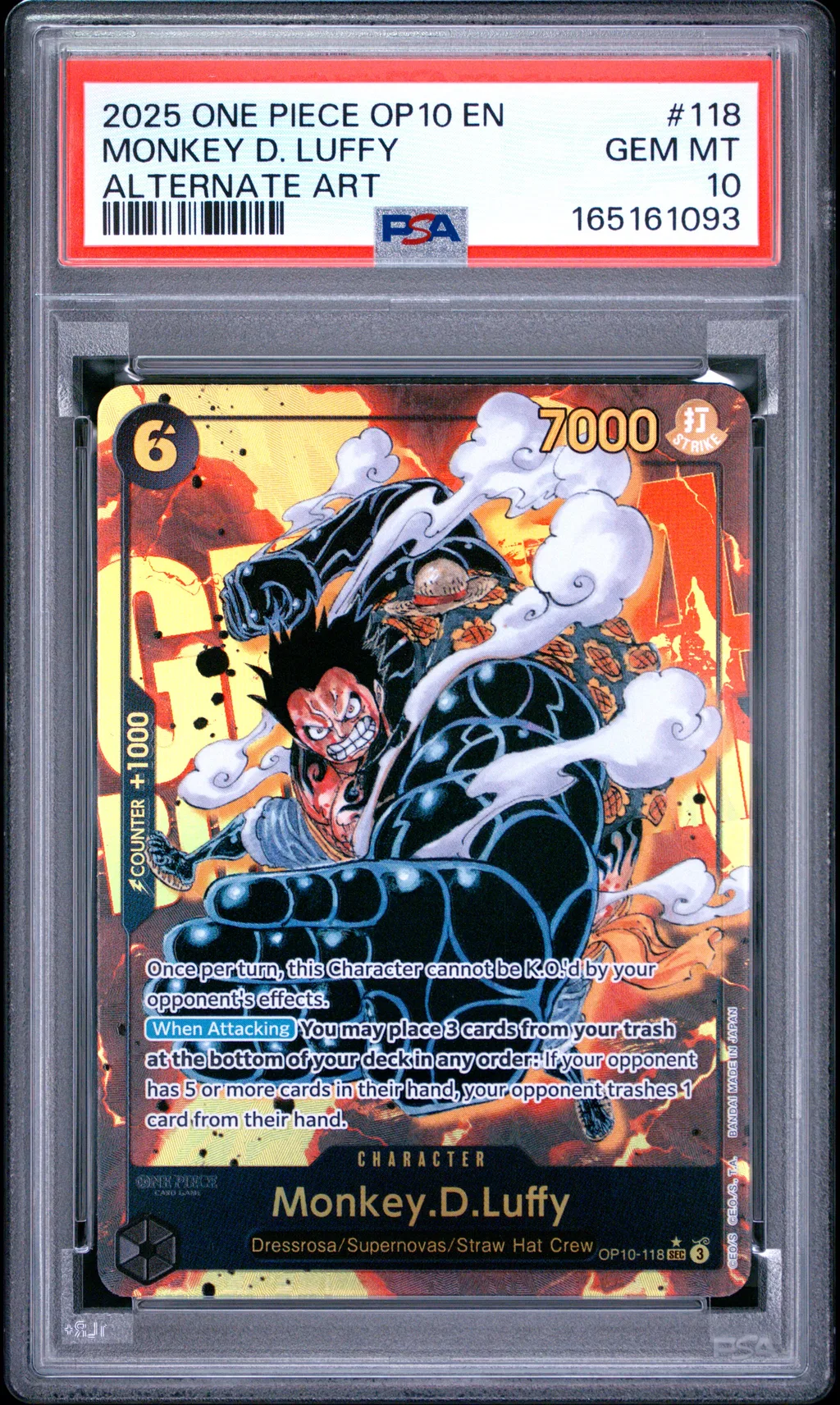 Monkey D. Luffy card artwork