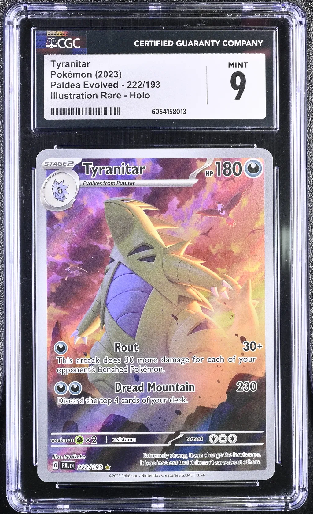 Tyranitar card artwork