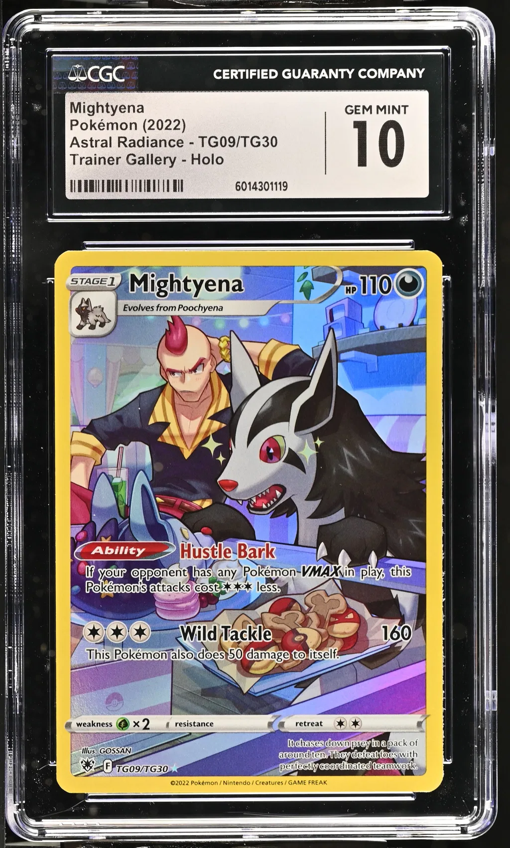 Mightyena card artwork