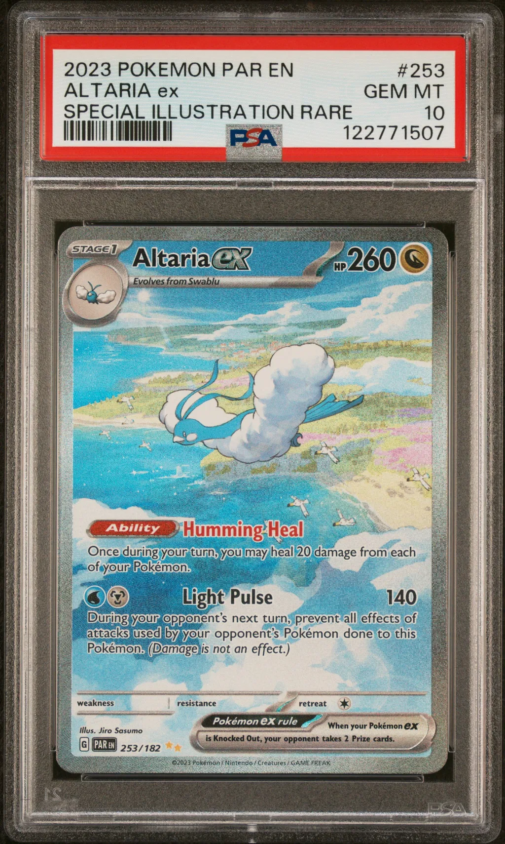 Altaria EX card artwork