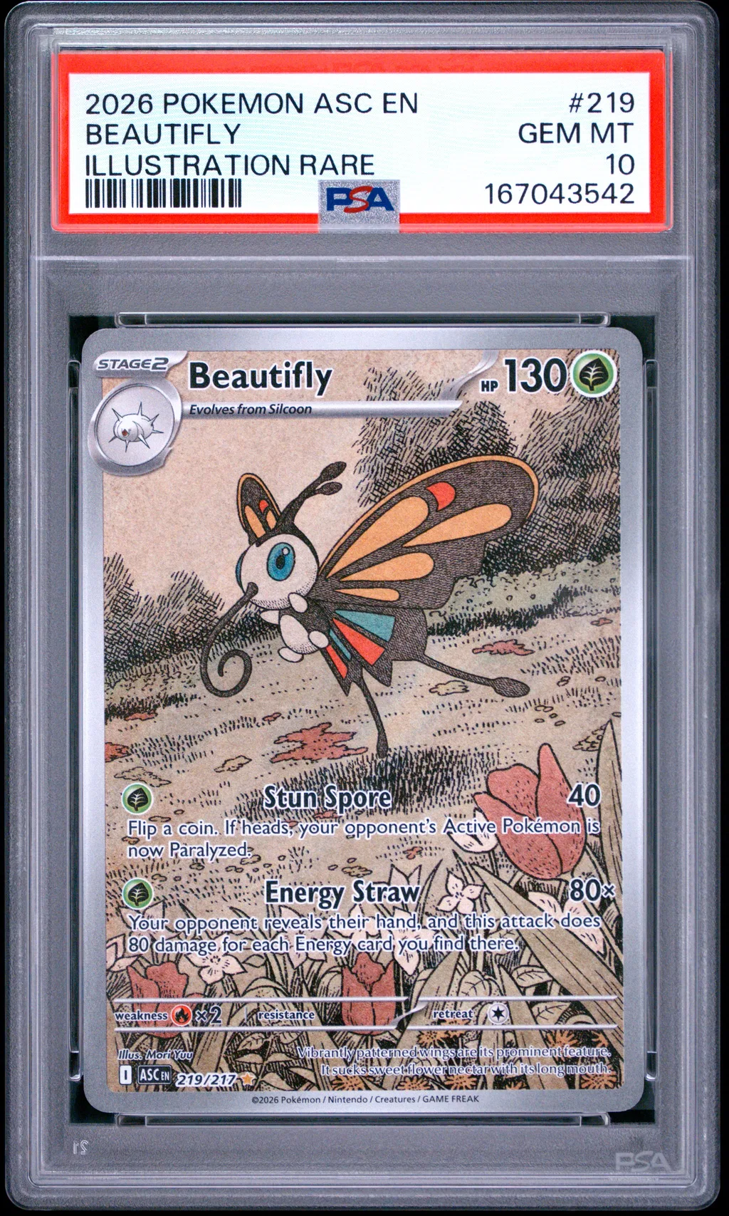 Beautifly card artwork