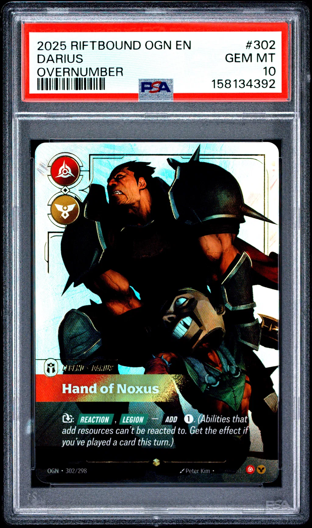 Darius - Hand of Noxus card artwork