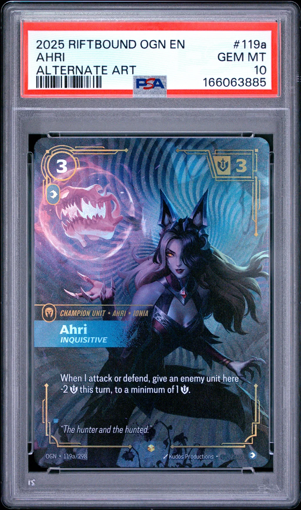 Ahri - Inquisitive card artwork