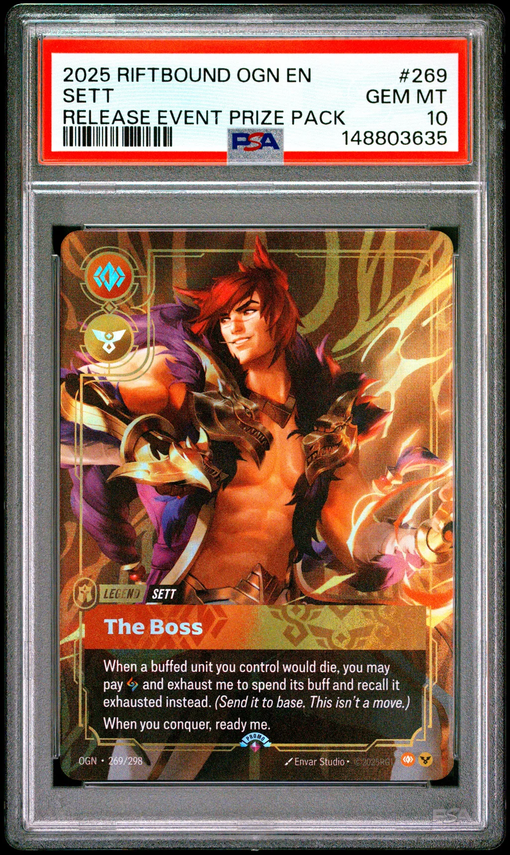 Sett - the Boss card artwork