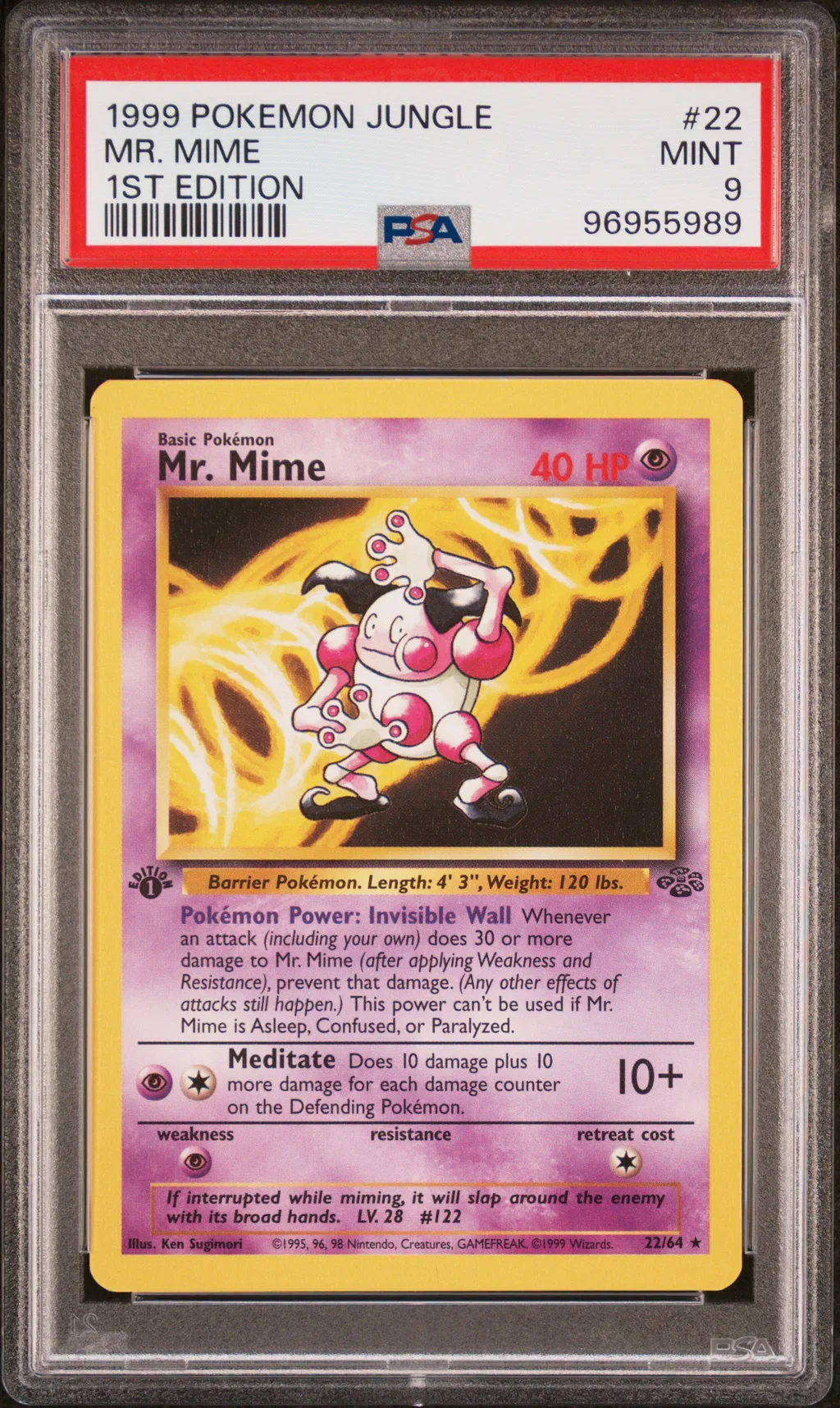 Mr. Mime card artwork