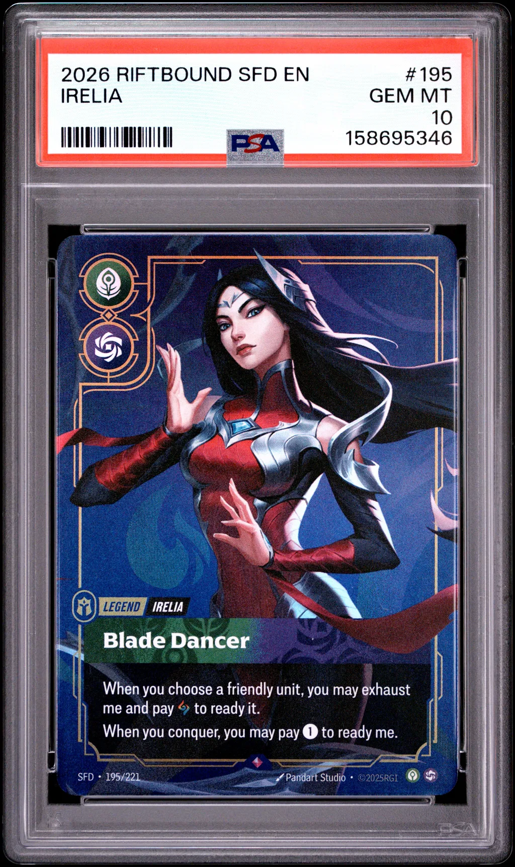 Irelia - Blade Dancer card artwork