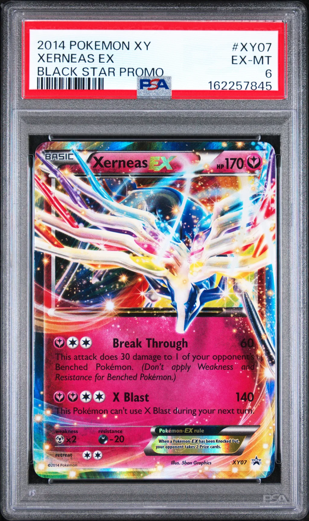 Xerneas EX card artwork