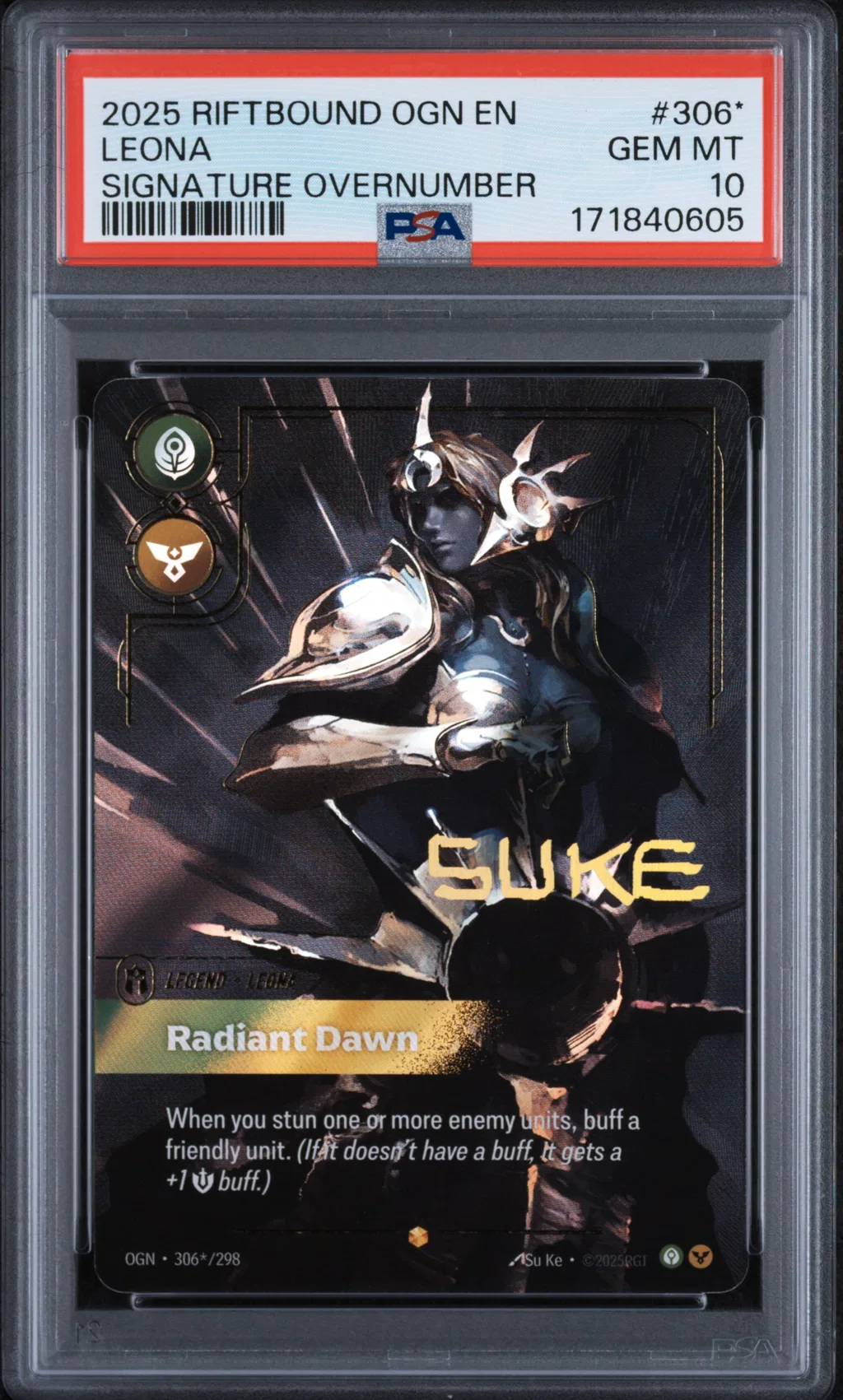 Leona - Radiant Dawn card artwork