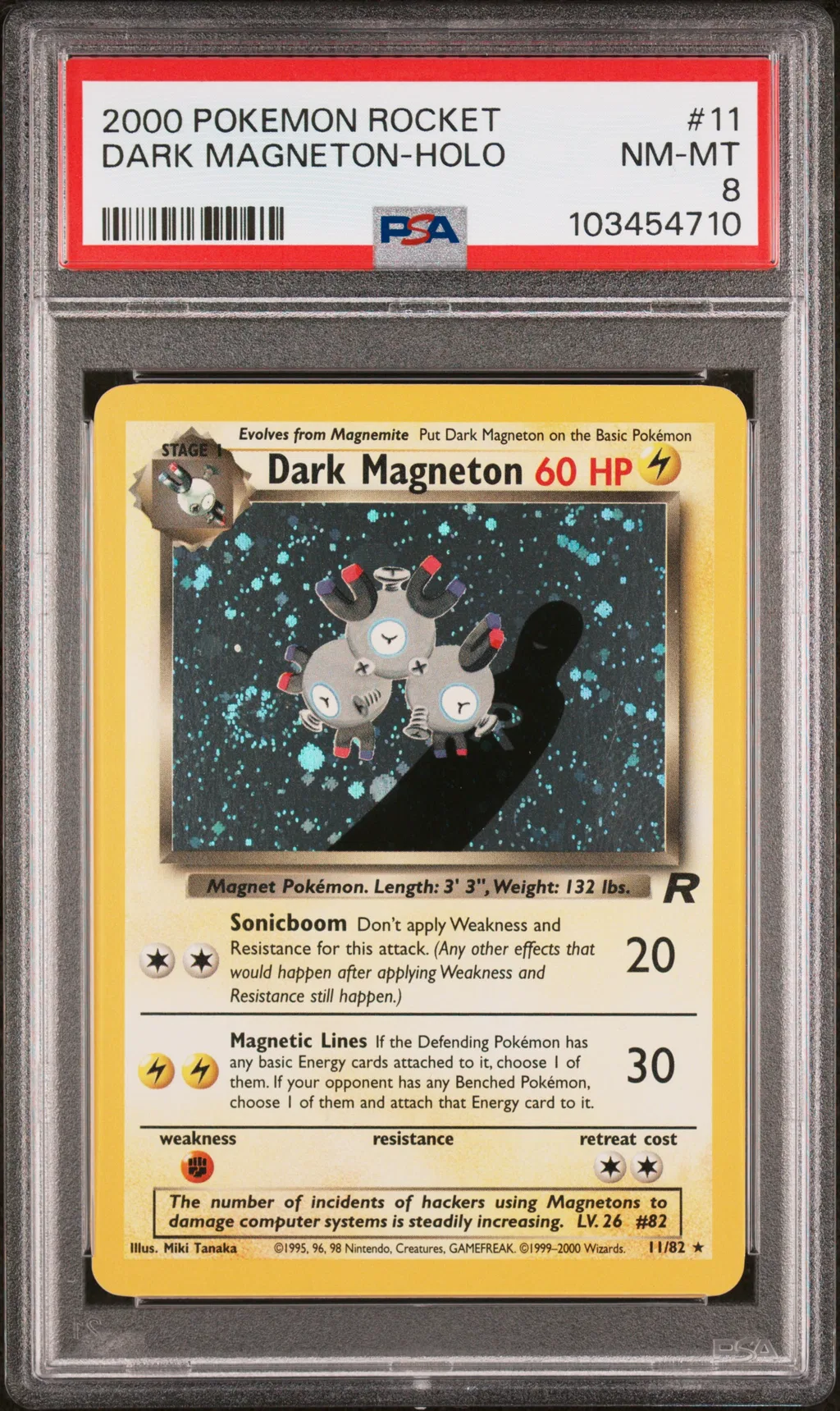 Dark Magneton-Holo card artwork