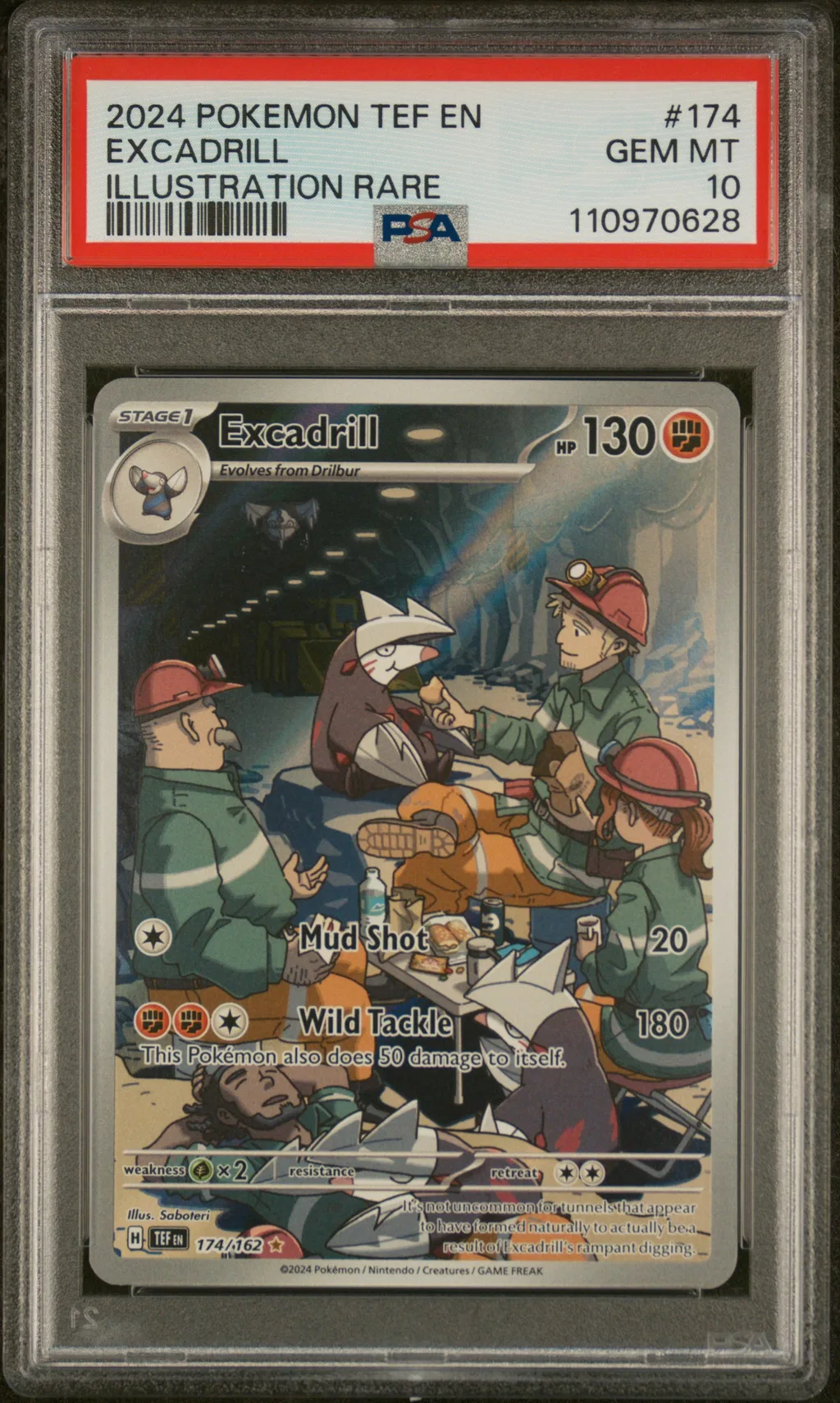 Excadrill card artwork