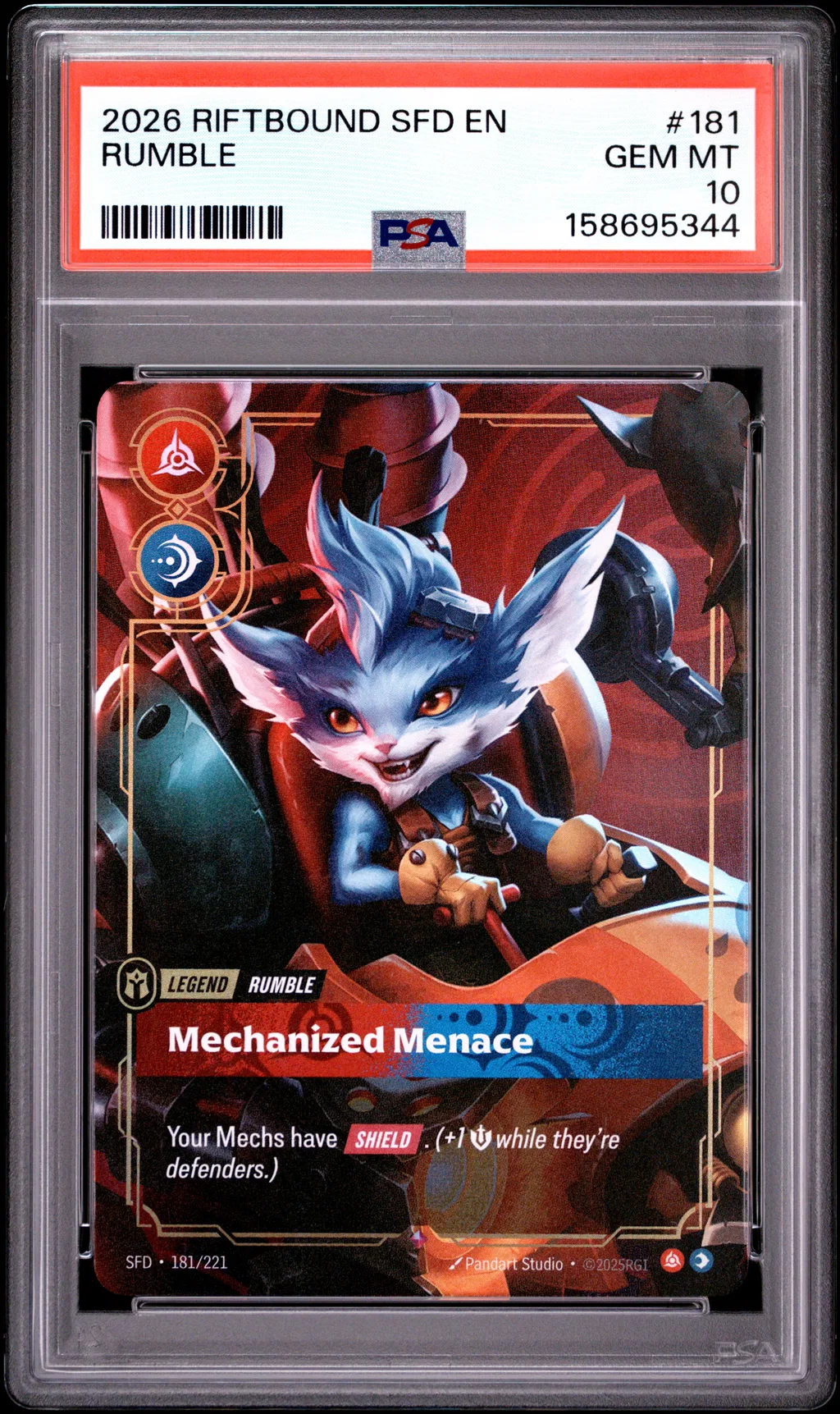Rumble - Mechanized Menace card artwork