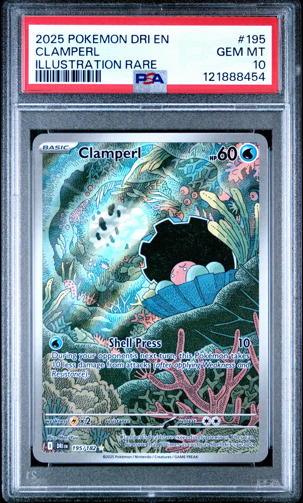 Clamperl card artwork