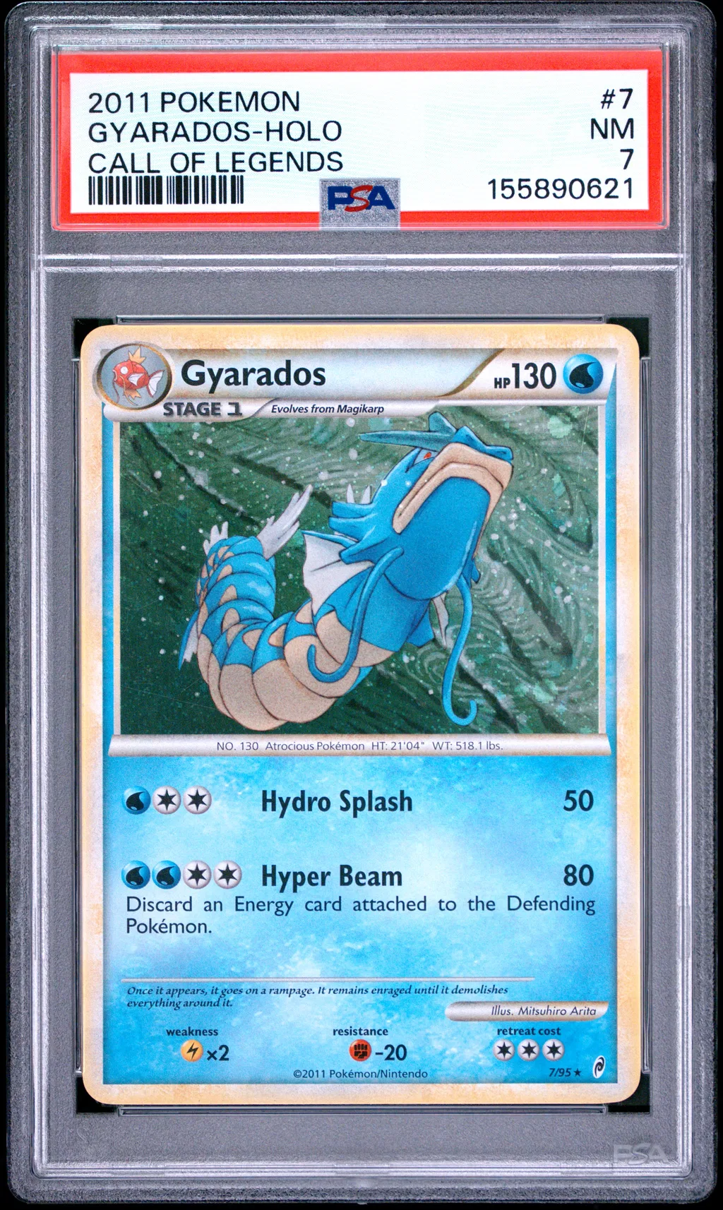 Gyarados-Holo card artwork