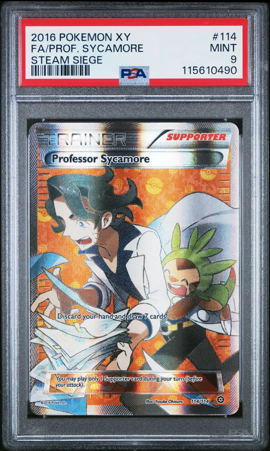 Full Art/Professor Sycamore card artwork