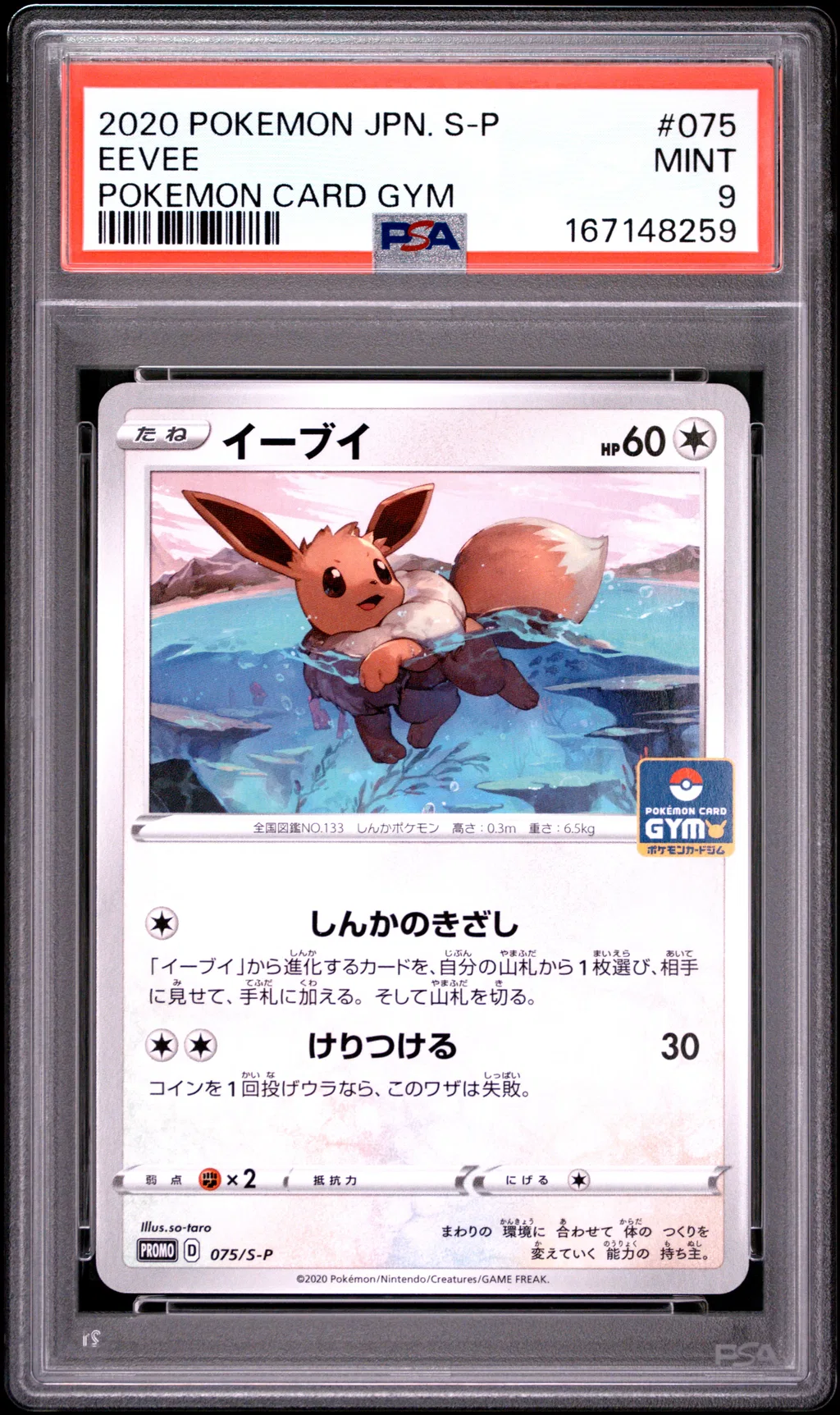 Eevee card artwork