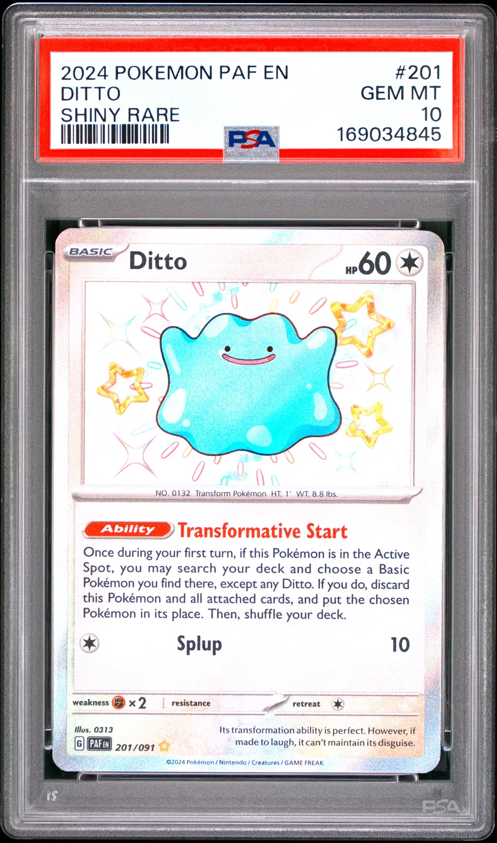 Ditto card artwork