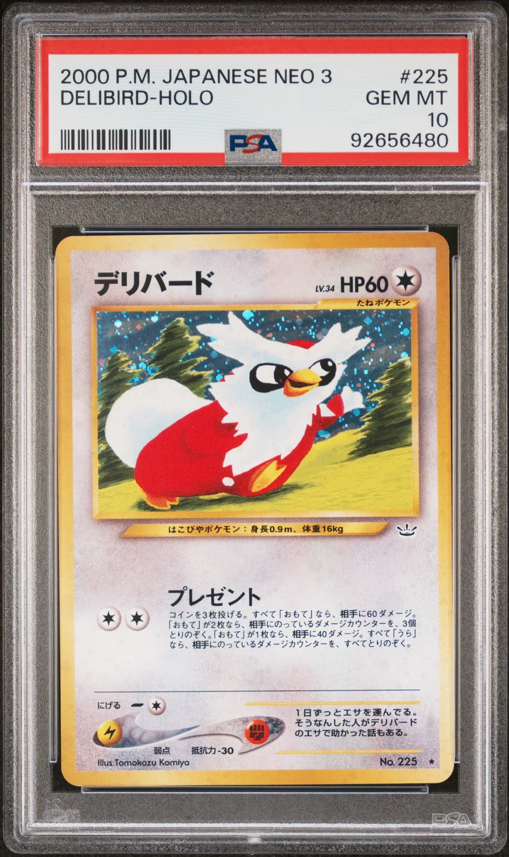Delibird-Holo card artwork