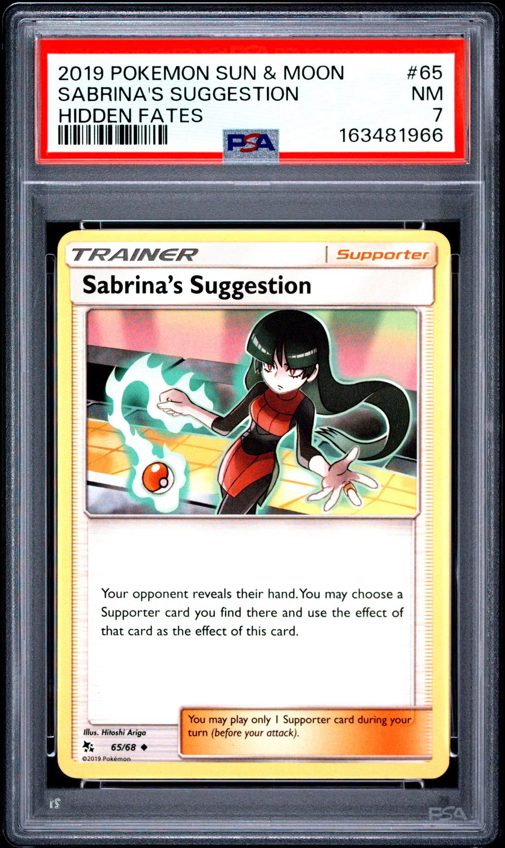 Sabrina's Suggestion card artwork