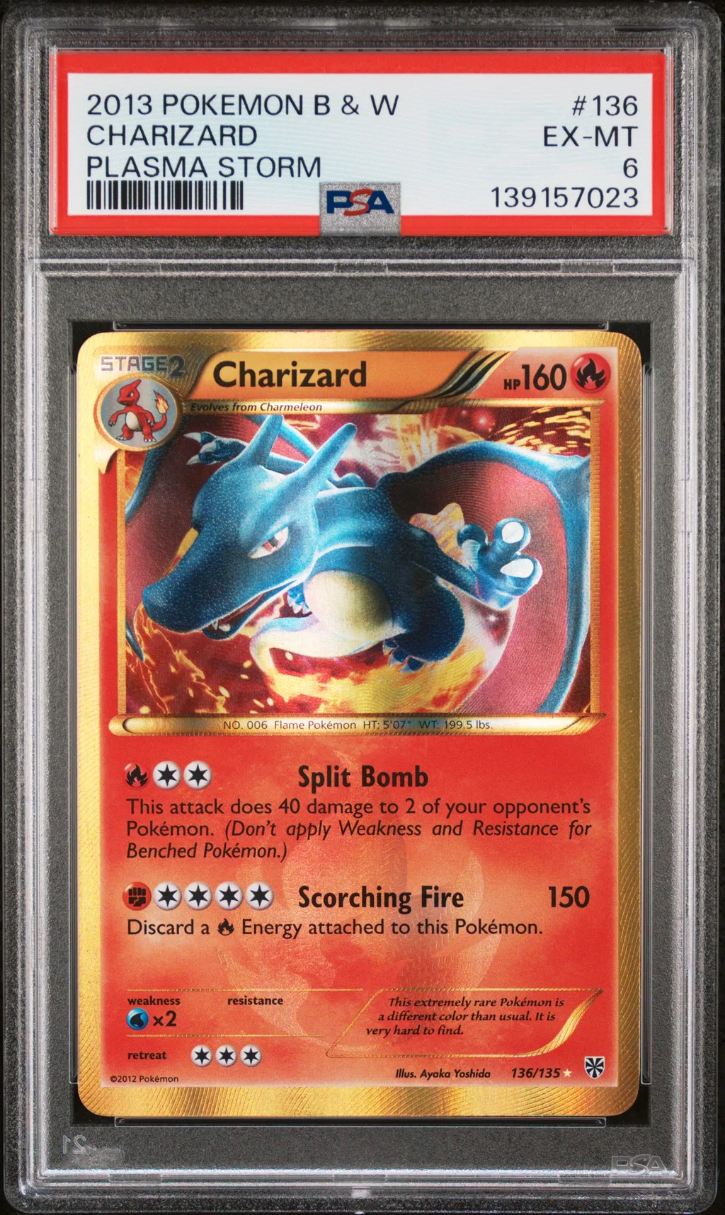 Charizard card artwork