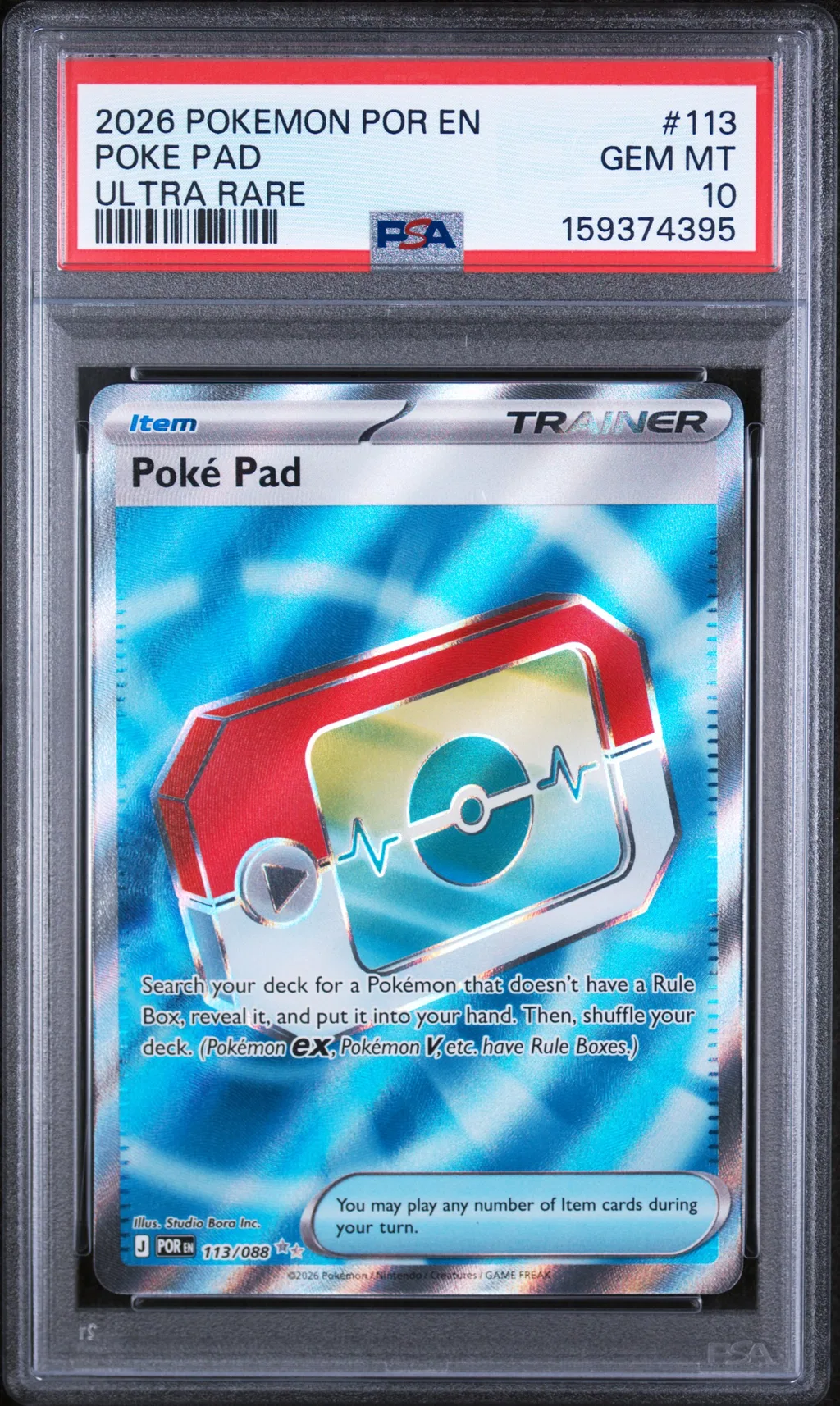 Poke Pad card artwork