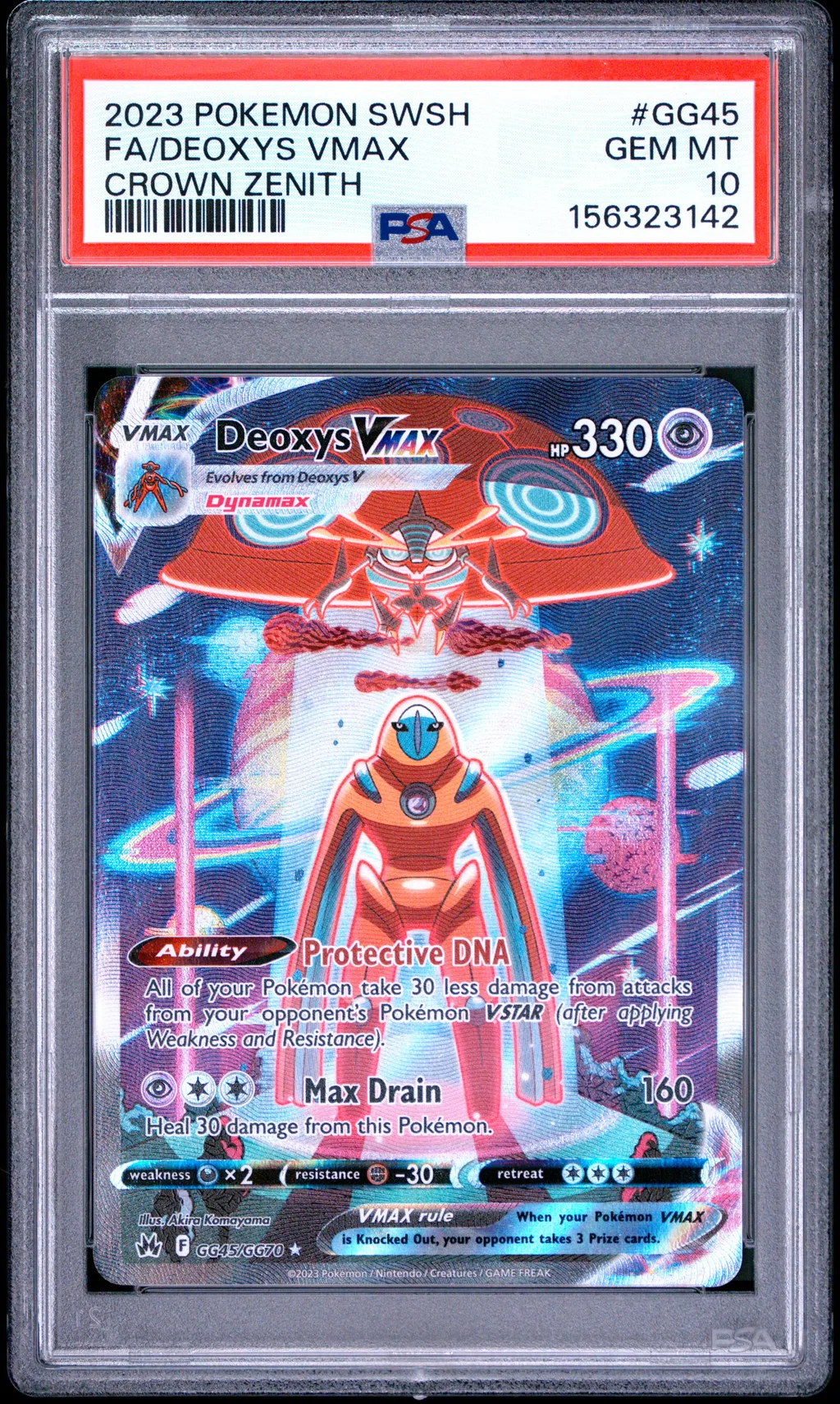 Full Art/Deoxys Vmax card artwork