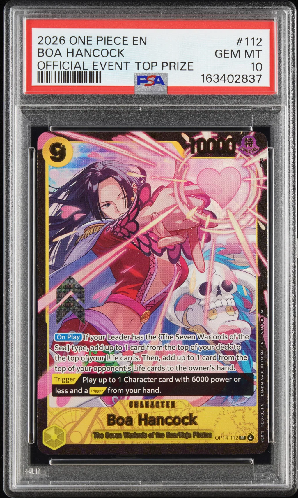 Boa Hancock card artwork
