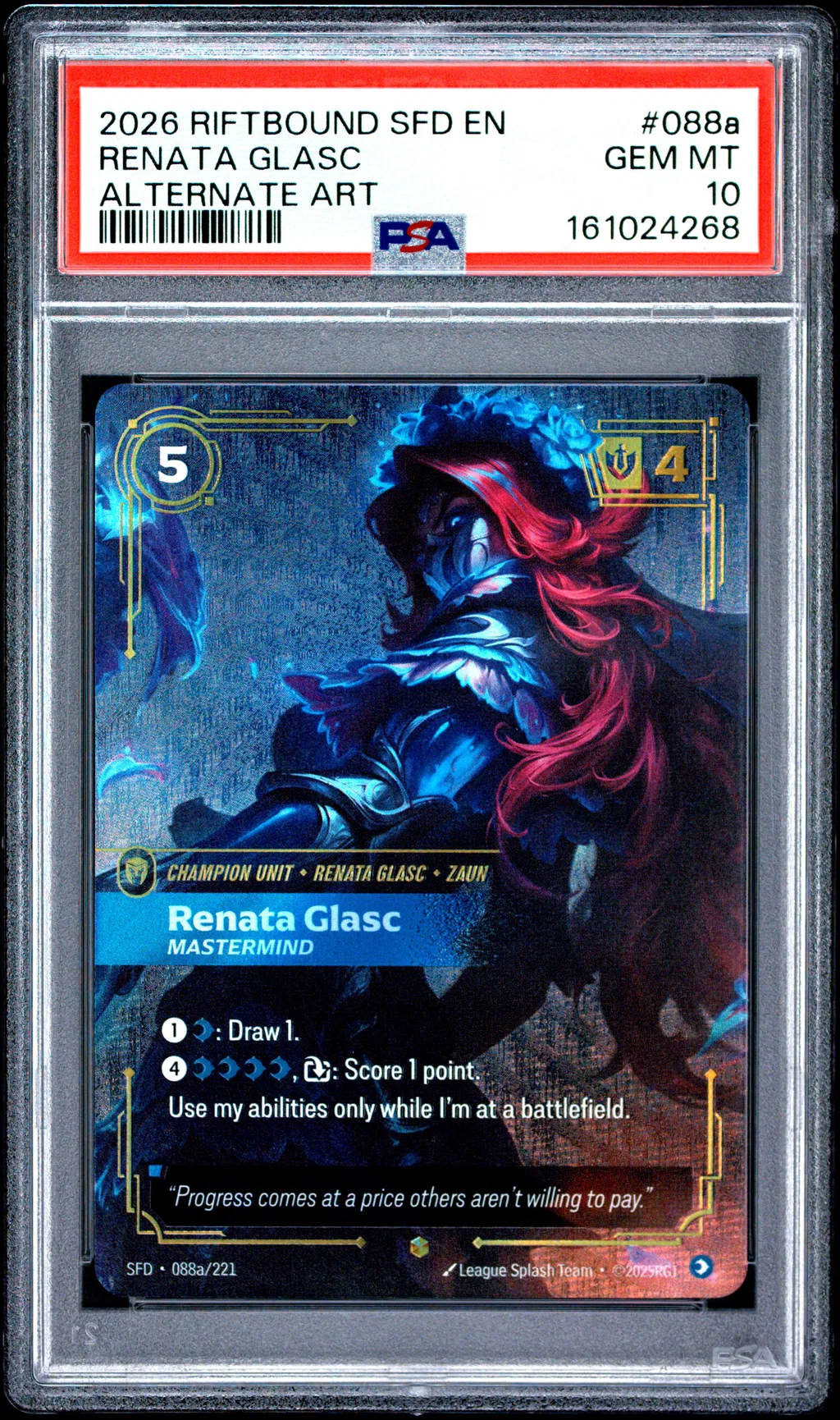 Renata Glasc - Mastermind card artwork