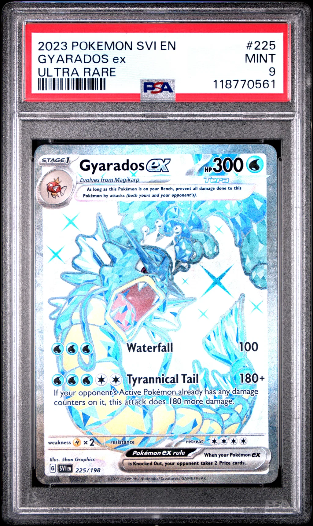 Gyarados EX card artwork