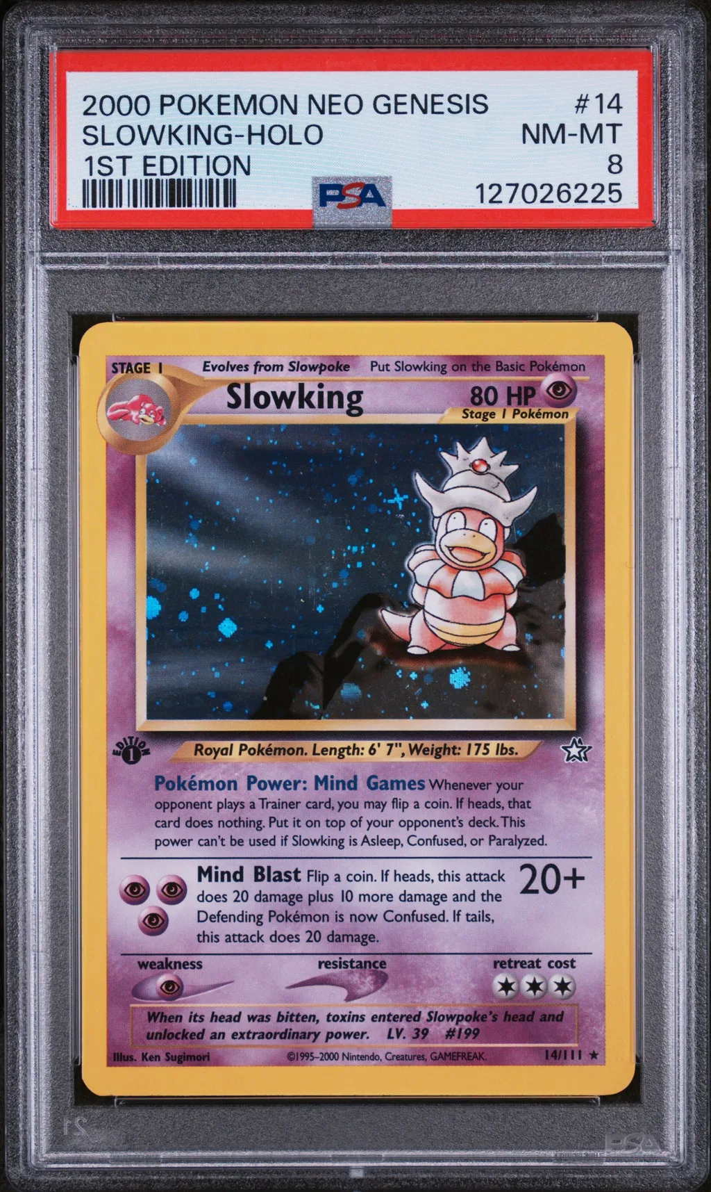Slowking-Holo card artwork