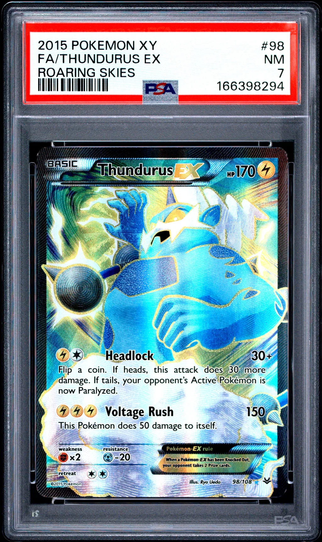 Full Art/Thundurus EX card artwork