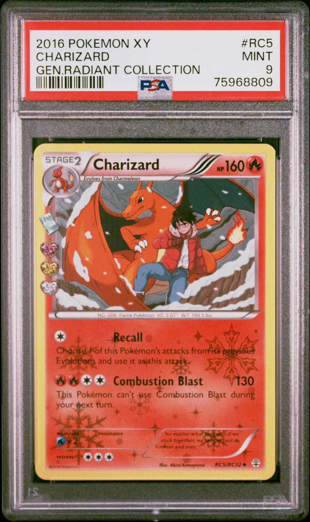 Charizard card artwork