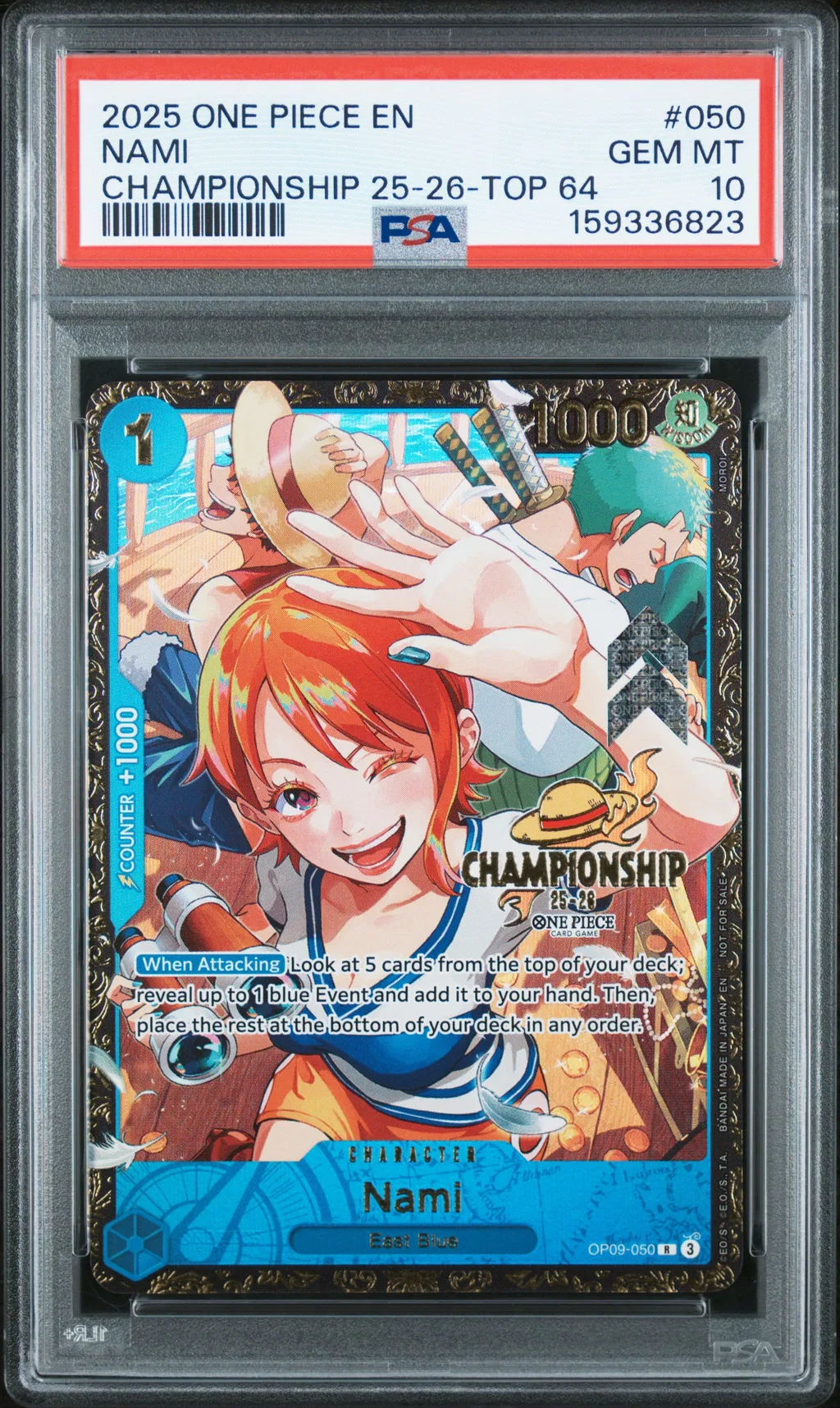 Nami card artwork