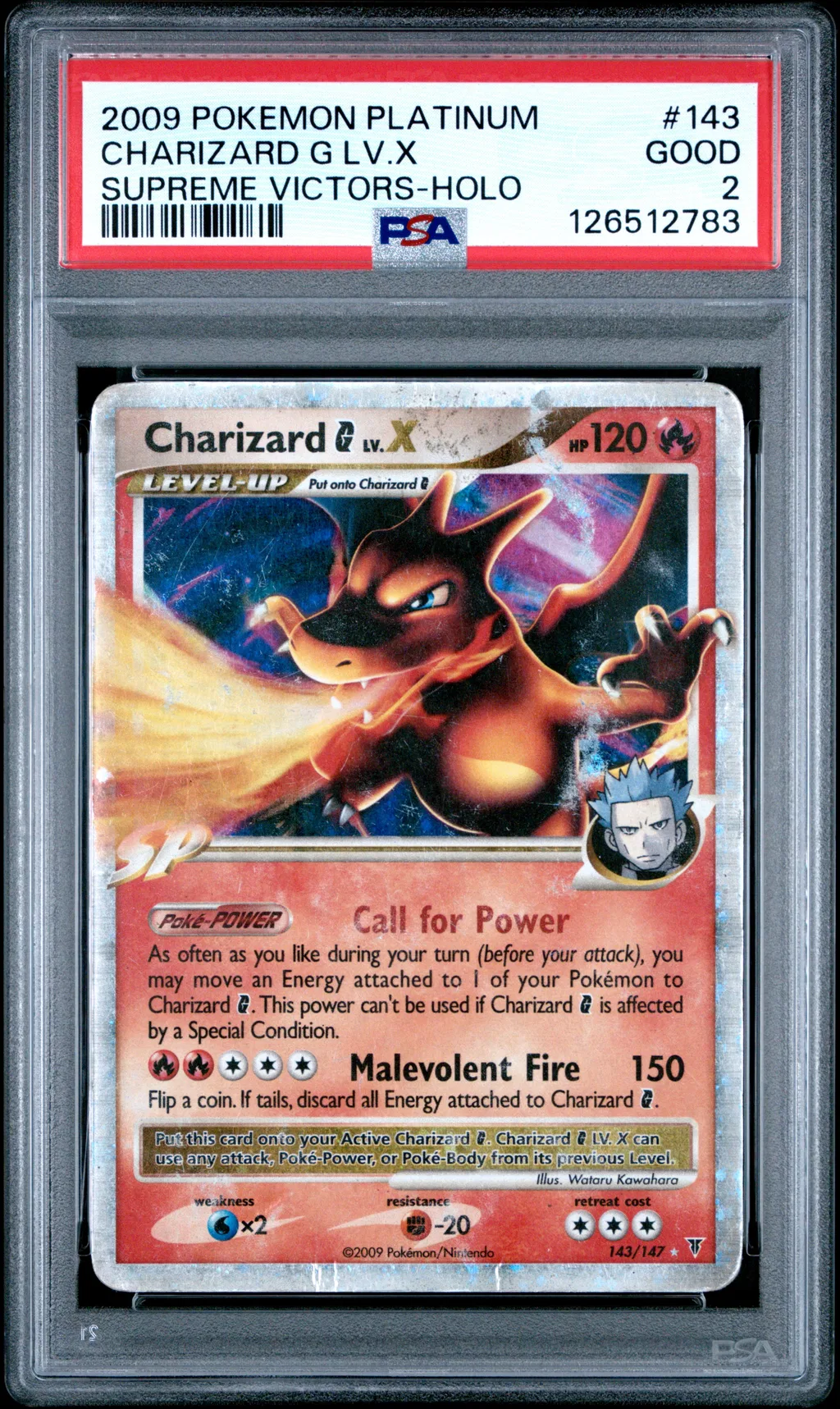 Charizard G LV.X-Holo card artwork