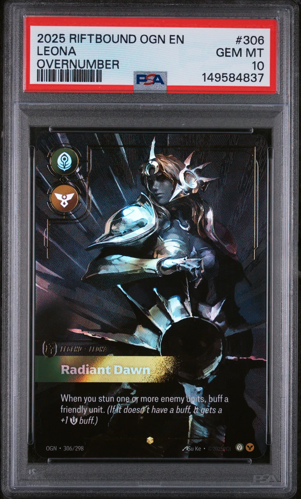Leona - Radiant Dawn card artwork